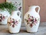 CERAMICZNY WAZON Butelka Chic Antique Floral A