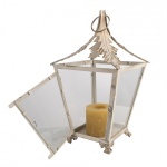 LAMPION LATARNIA Brocante Beige 2 Clayre & Eef