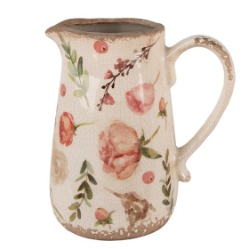 PROWANSALSKI DZBANEK CERAMICZNY Flowers  Clayre & Eef