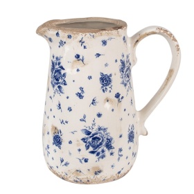 PROWANSALSKI DZBANEK CERAMICZNY Blue Roses Clayre & Eef