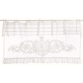 LAMBREKIN LACE FRILL ECRU Blanc MariClo'