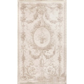 DYWAN AUBUSSON Beige 3 Blanc MariClo'