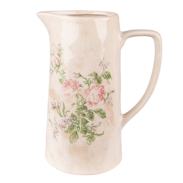 PROWANSALSKI DZBANEK CERAMICZNY Romantic Roses Clayre & Eef